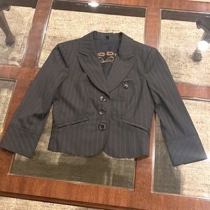 Bebe Blazer black/ gray pink